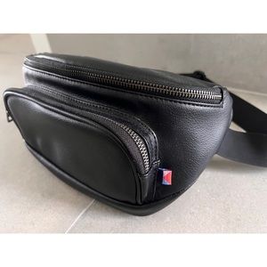 Kibou Vegan Leather Bag - minimal diaper bag